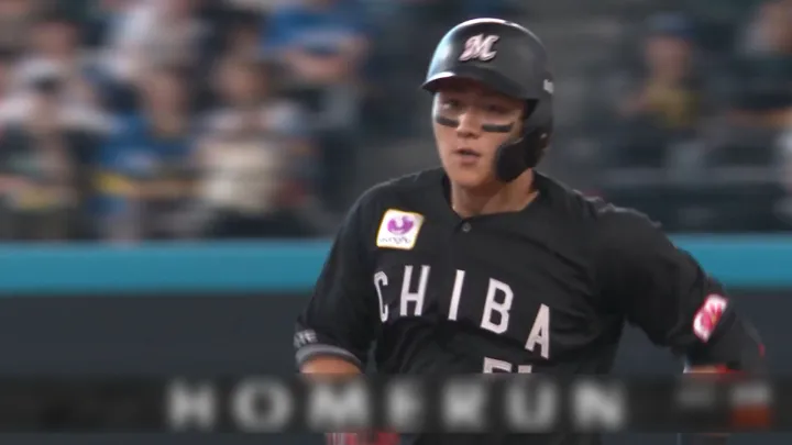 山口航輝が4試合連続ホームラン！　8月10本塁打と絶好調
