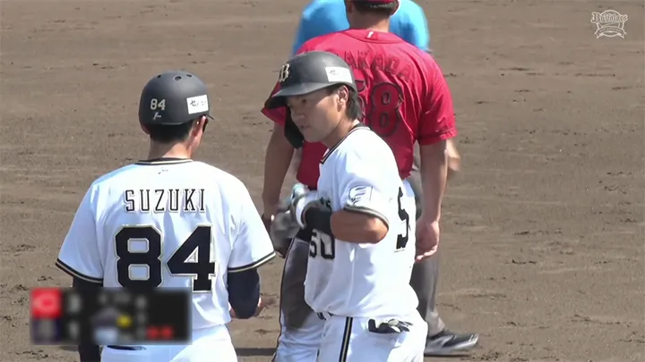 【ファーム】山中稜真が2安打2打点も、あと一歩及ばずオリックス敗戦