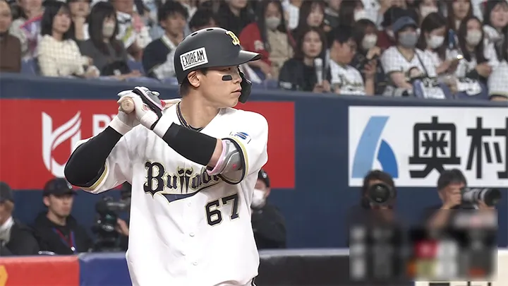 中川圭太が先制2ラン　今季のチーム第1号で初得点もたらす