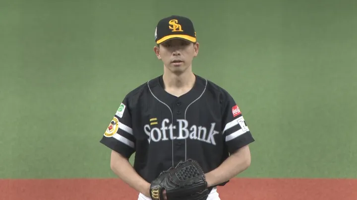 福岡ソフトバンクホークス・大関友久投手©パーソル パ・リーグTV