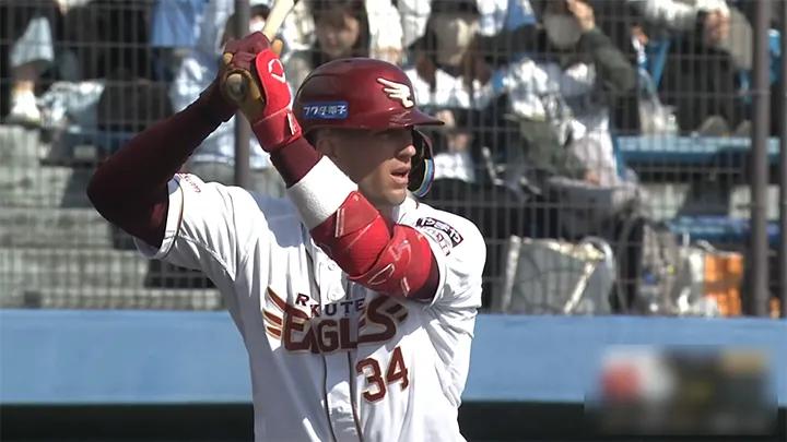 新加入・マッカスカーが衝撃の2打席連発　東北楽天がOP戦連敗ストップ