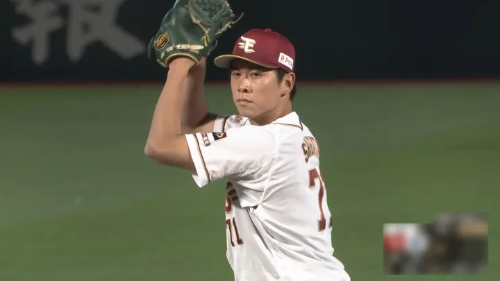 東北楽天ゴールデンイーグルス・柴田大地投手 ©パーソル パ・リーグTV