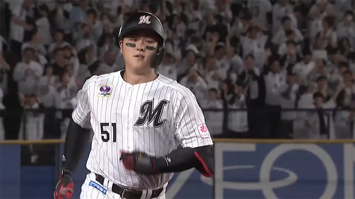 山口航輝が逆転弾含む2打席連発！　小島和哉は7回1失点の粘投で6勝目