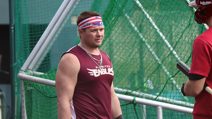 楽天イーグルス・ボイト選手 ©PLM