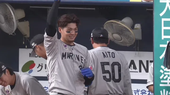 井上広大がスタメン起用に応える先制ソロ　来日初勝利狙うルケーシーを援護