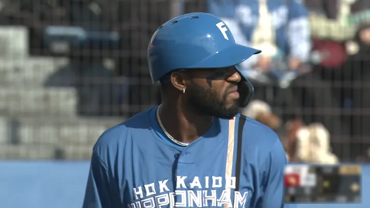 北海道日本ハムファイターズ・カストロ選手 ©パーソル パ・リーグTV