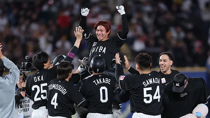 藤原恭大が3、4月度「スカパー！サヨナラ賞」受賞　自身プロ初の一打
