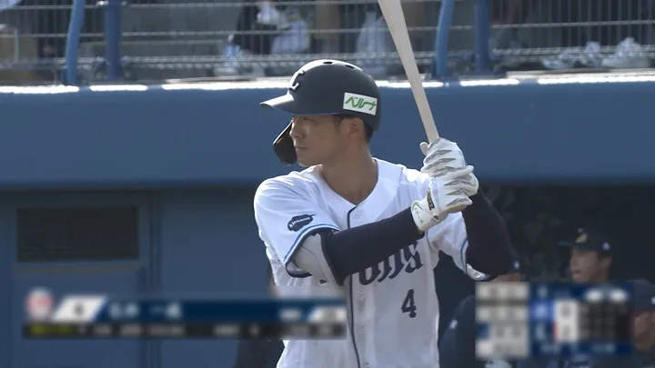 埼玉西武ライオンズ・石井一成選手 ©パーソル パ・リーグTV