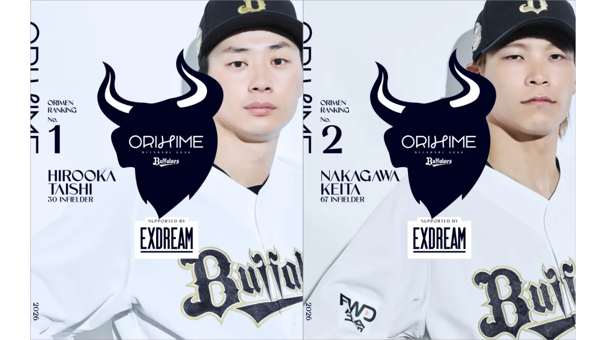 廣岡大志が2年連続第1位！　ファンが選んだオリメン投票2026結果発表