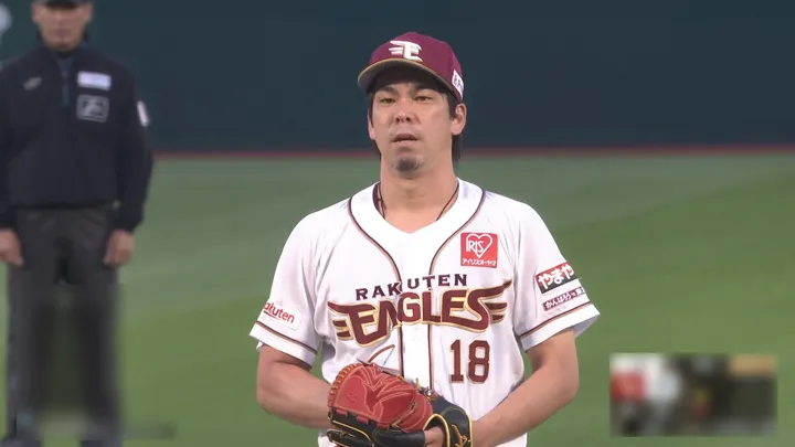 東北楽天ゴールデンイーグルス・前田健太投手 ©パーソル パ・リーグTV
