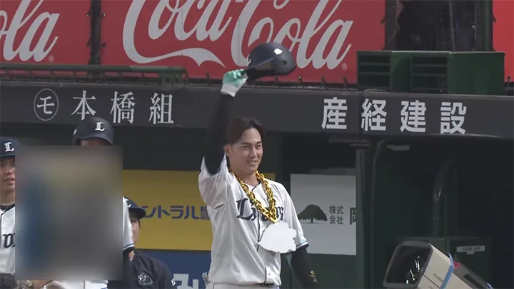 5試合ぶりの一発で逆転！　長谷川信哉が12号2ランをマーク