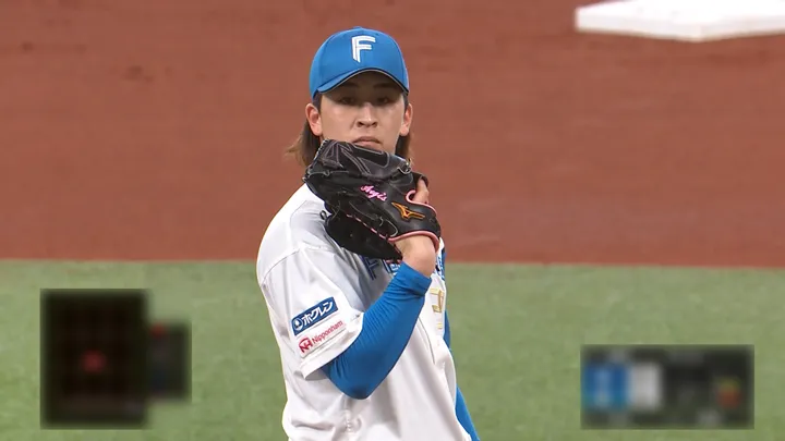 北海道日本ハムファイターズ・細野晴希投手 ©パーソル パ・リーグTV