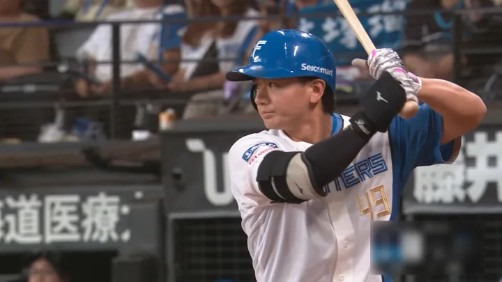 北海道日本ハムファイターズ・大塚瑠晏選手 ©パーソル パ・リーグTV
