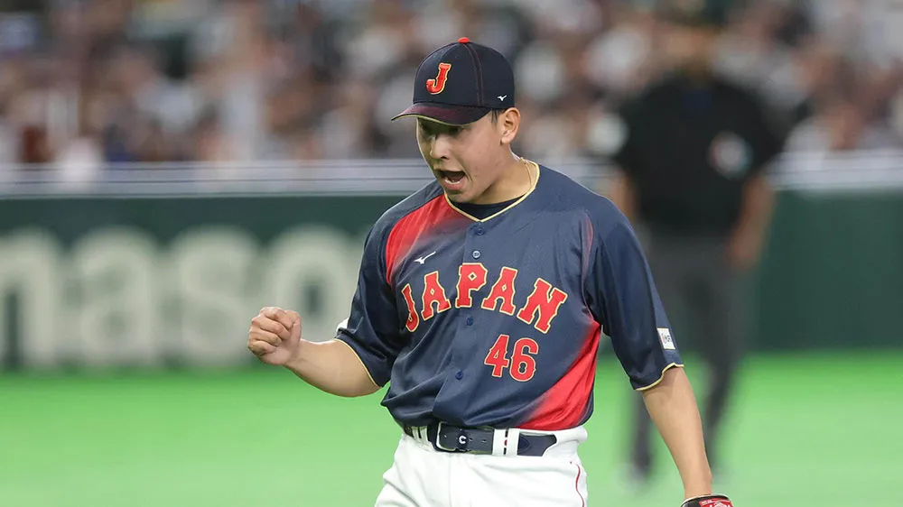 パ投手リレーで0封快勝。藤平尚真が満塁のピンチを三振で抑える【2026WBC】