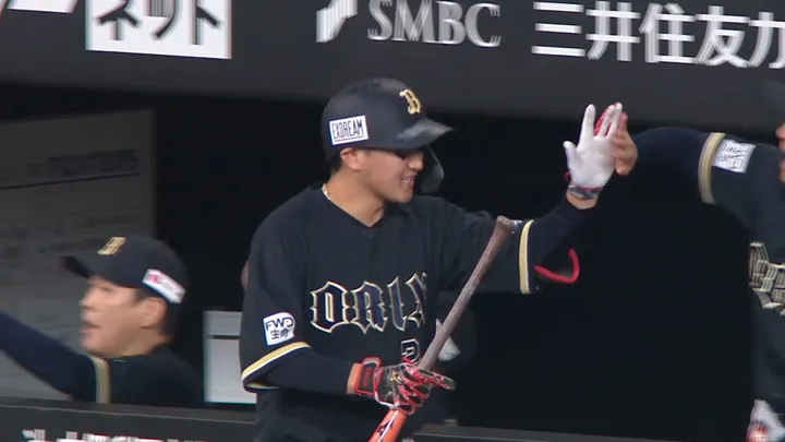 紅林弘太郎が5年ぶり2桁本塁打！　一振りで試合を振り出しに戻す