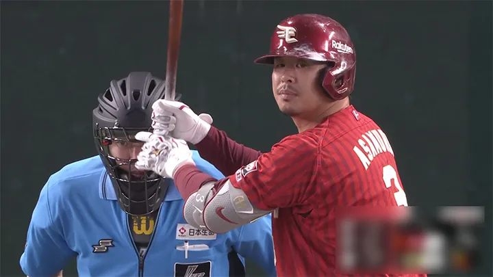 東北楽天ゴールデンイーグルス・浅村栄斗選手 ©パーソル パ・リーグTV